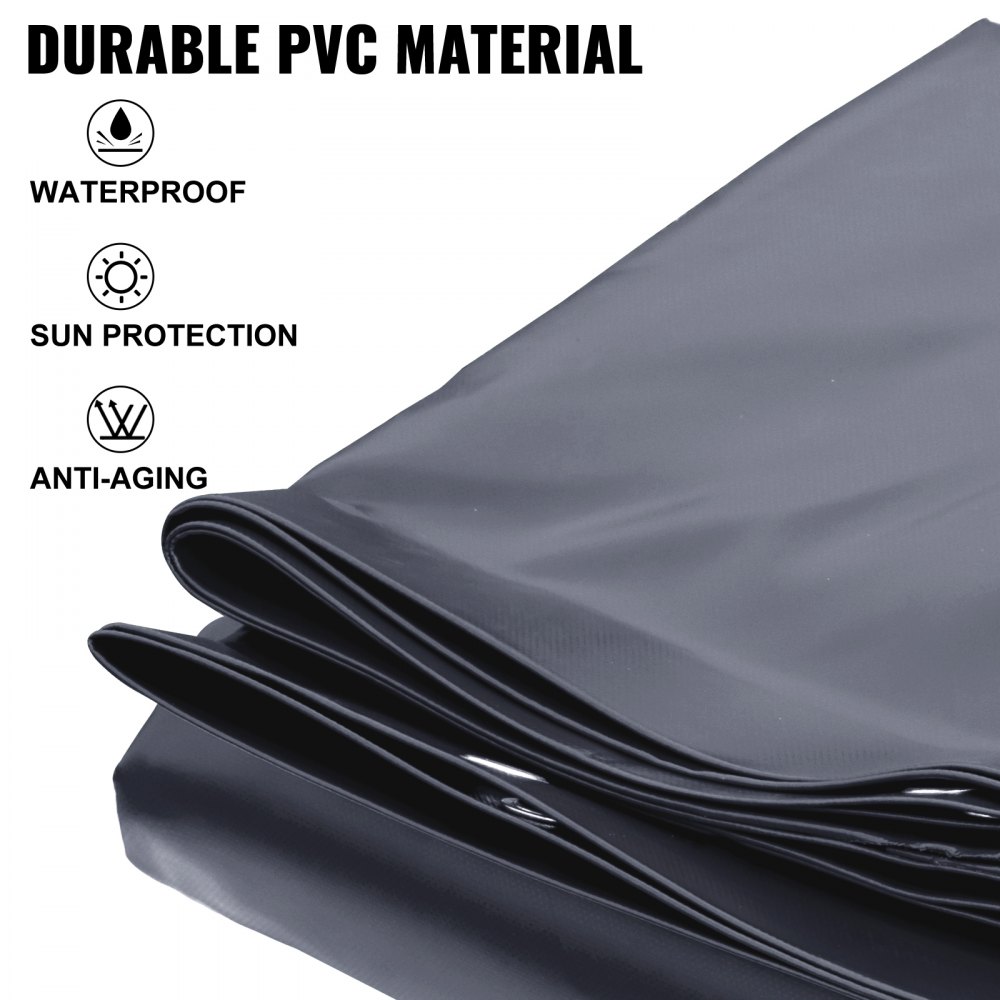 Vevor Diametro 3m Copertura Per Piscina In Pvc Copri Piscina In Pompa Elettrica