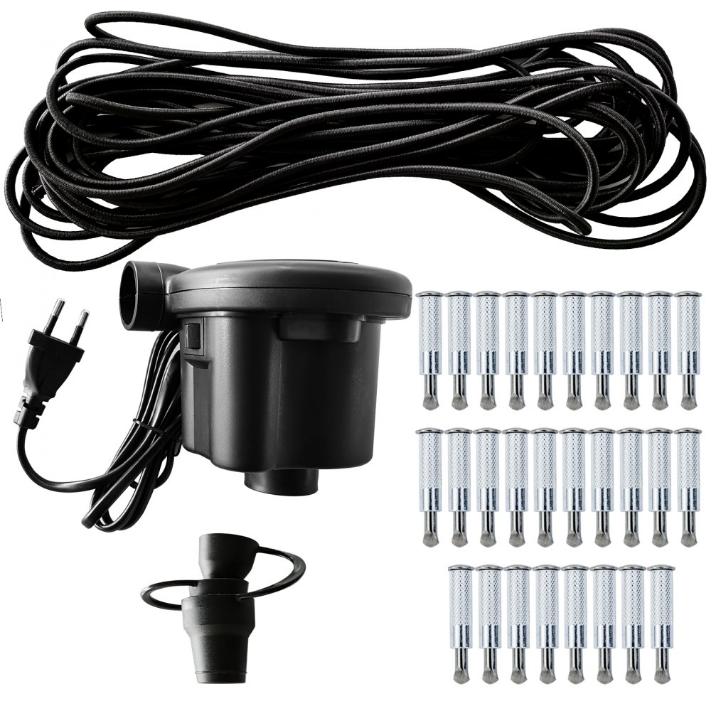 Vevor Diametro Da 5m Blu Copertura Per Piscina Esterni Copri Piscina In Pompa