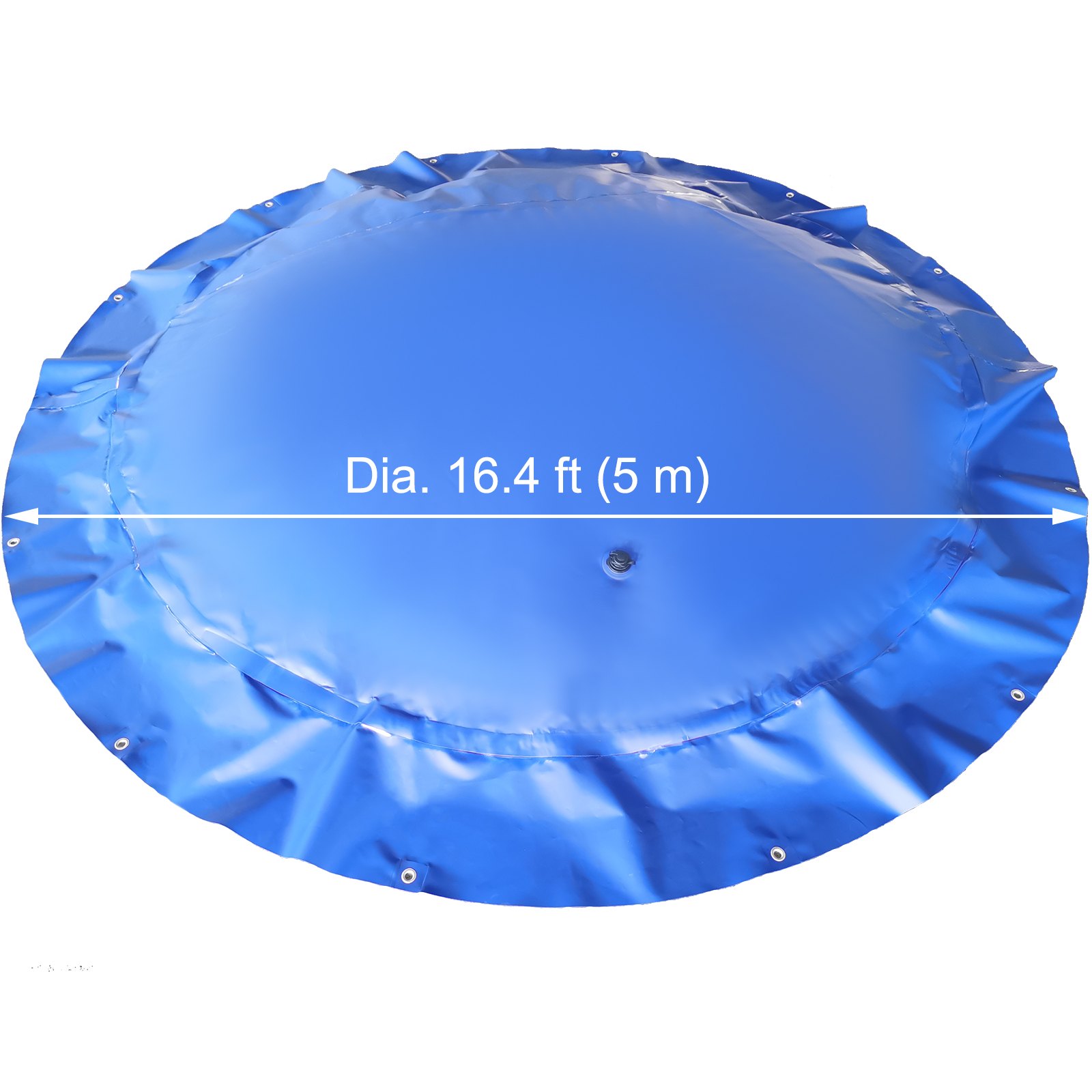Vevor Diametro Da 5m Blu Copertura Per Piscina Esterni Copri Piscina In Pompa