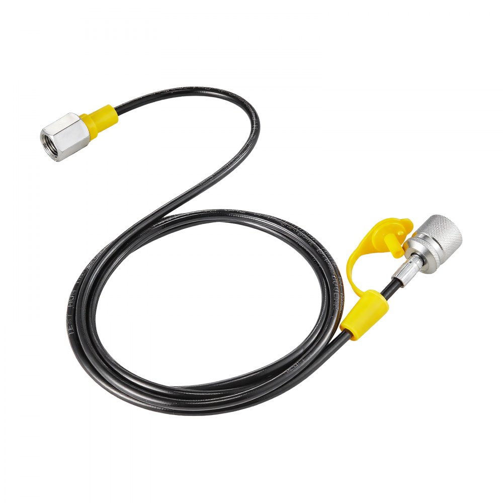 VEVOR Kit di Prova della Pressione Idraulica, 10/60/160/400/600 Bar, Kit di Manometri Idraulici 5 Manometri 20 Raccordi e 4 Raccordi a Sgancio Rapido 3 Tubi Flessibili per Escavatori e Macchinari