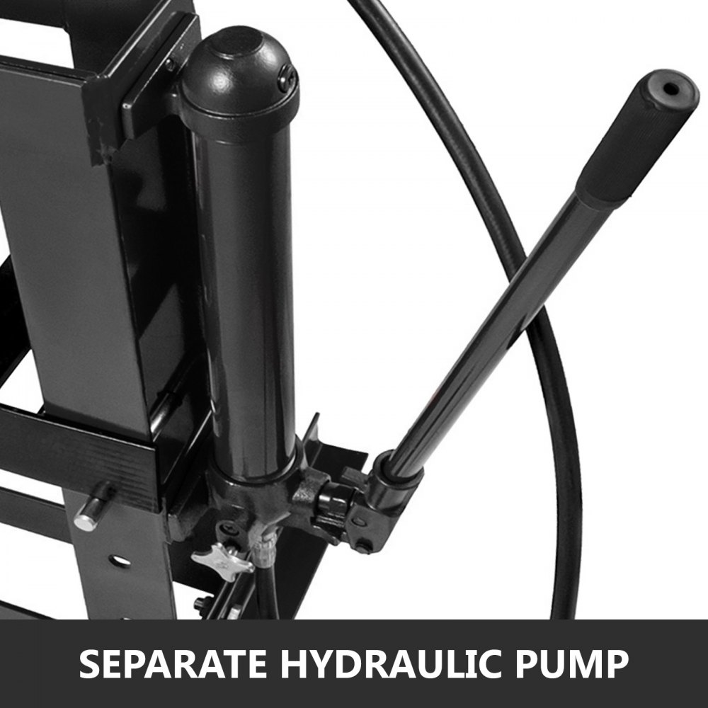 Pressa Idraulica Da 10 Tonnellate Per Officina H-frame Con Piastre Acciaio