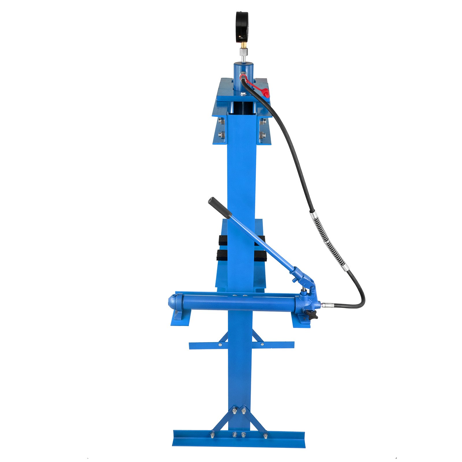 VEVOR Pressa Idraulica 20T, Pressa Idraulica per Officina, Pressa per officina, Pressa Idraulica Officina, Forza di Pressione, Pressa da Pavimento, Colore Blu, con Pompa Idraulica Separata,