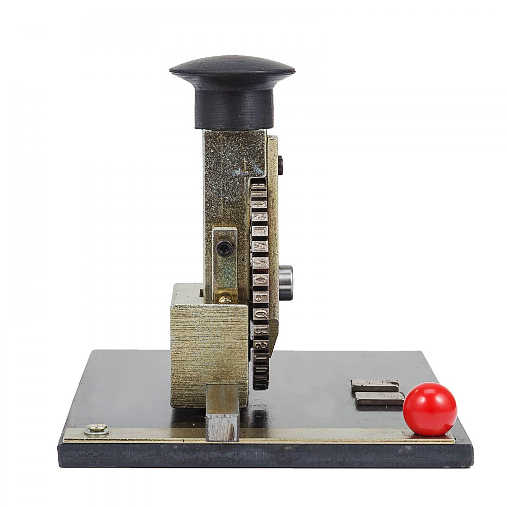Macchina Per Incisione Manuale Dog Tag Printer 4mm 58-60hv Metal Embosser