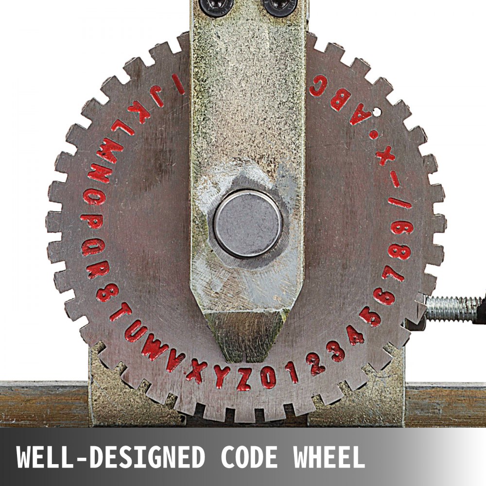 Macchina Per Incisione Manuale Dog Tag Printer 4mm 58-60hv Metal Embosser