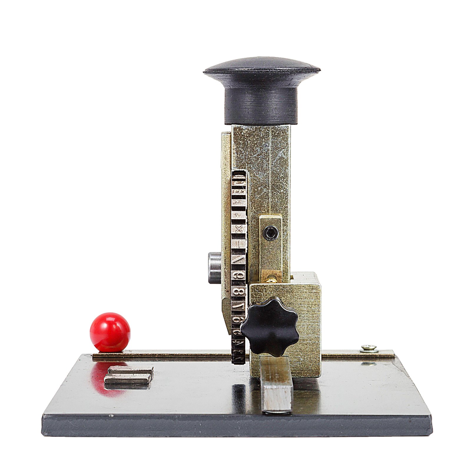 Macchina Per Incisione Manuale Dog Tag Printer 4mm 58-60hv Metal Embosser