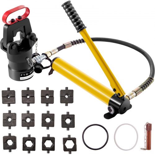 Pinza Crimpatrice Piegatore Idraulico 16-500mm² crimpare Cavo Elettrico Fili 18t