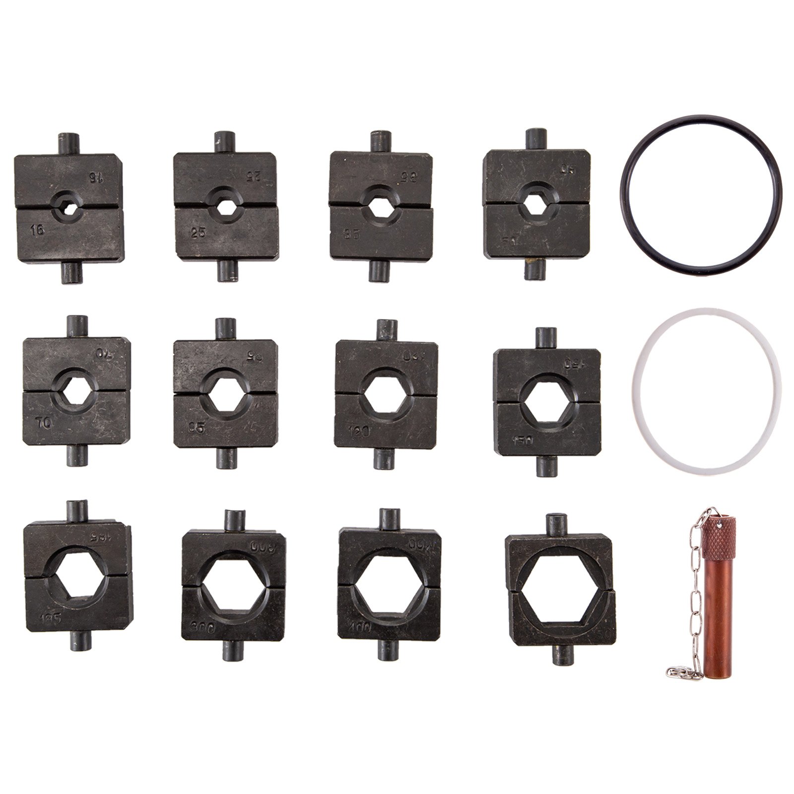 Pinza Crimpatrice Piegatore Idraulico 16-500mm² crimpare Cavo Elettrico Fili 18t