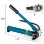 VEVOR Pressatrice Idraulica Pinza Crimpatrice Idraulica TH16-32mm V12-28mm per Tubi Tubo PEX PE-X 6T 1M