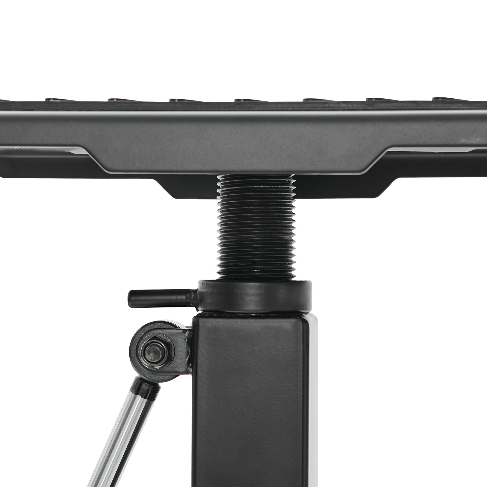 VEVOR Ponte Sollevatore Idraulico per Moto Bici da Officina Capacità Max. 200kg Altezza Regolabile 255 mm-460 mm, Ponte Sollevatore Alzamoto Antiscivolo da Officina per Moto Bici Operazione Idraulica