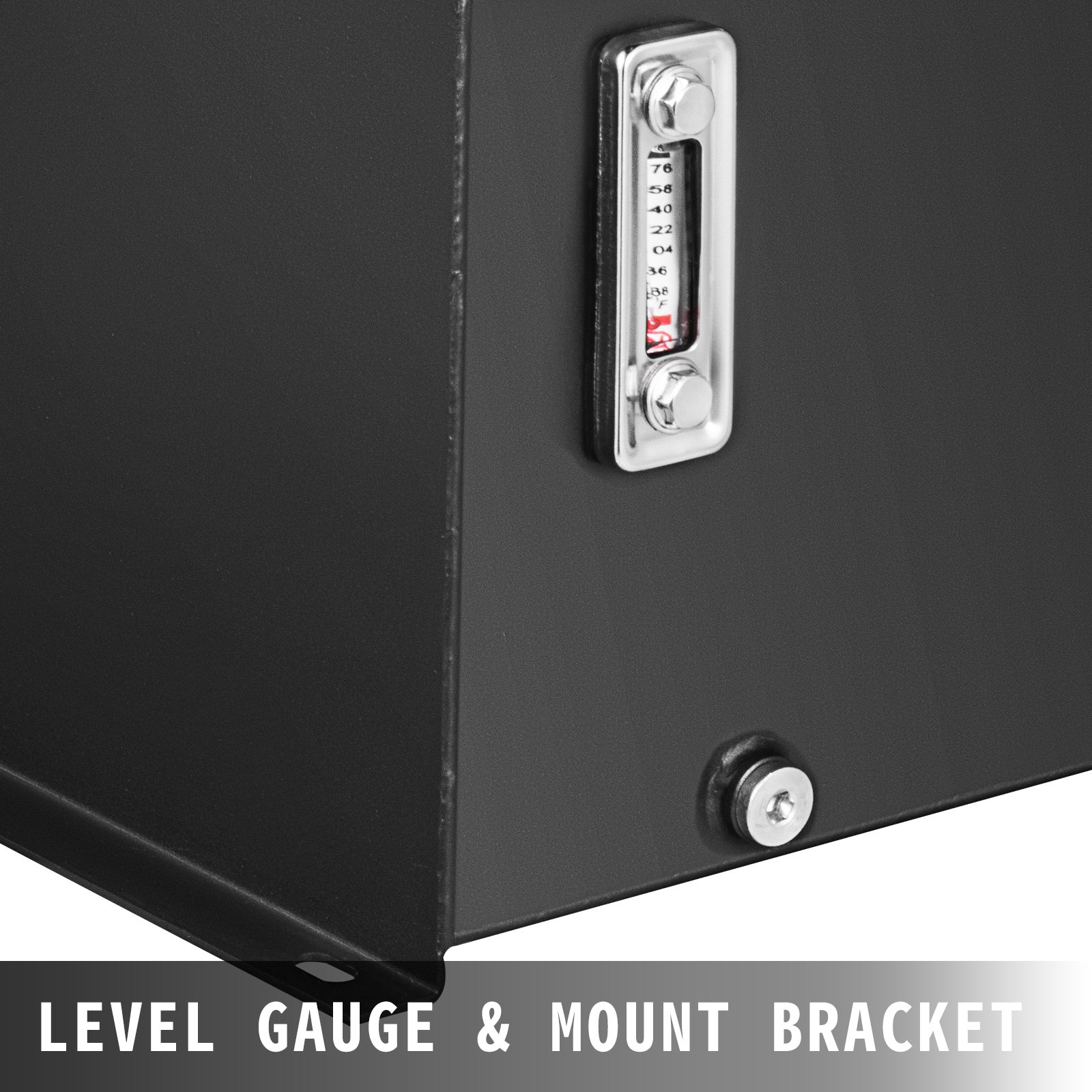 VEVOR Serbatoio del Fluido Idraulico Serbatoio del Carburante da 10 Gal Serbatoio Idraulico Serbatoio Idraulico con Indicatore di Temperatura del Filtro Tappo di Sfiato per Trattori e Camion