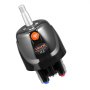 VEVOR Kit Timoneria Idraulica per Motori 110kW (150 CV), Sistema di Sterzo Idraulico per Barche Fuoribordo, Pompa del Timone da 6,9 MPa/1000 PSI, Cilindro di Bloccaggio Bidirezionale e Tubi Flessibili