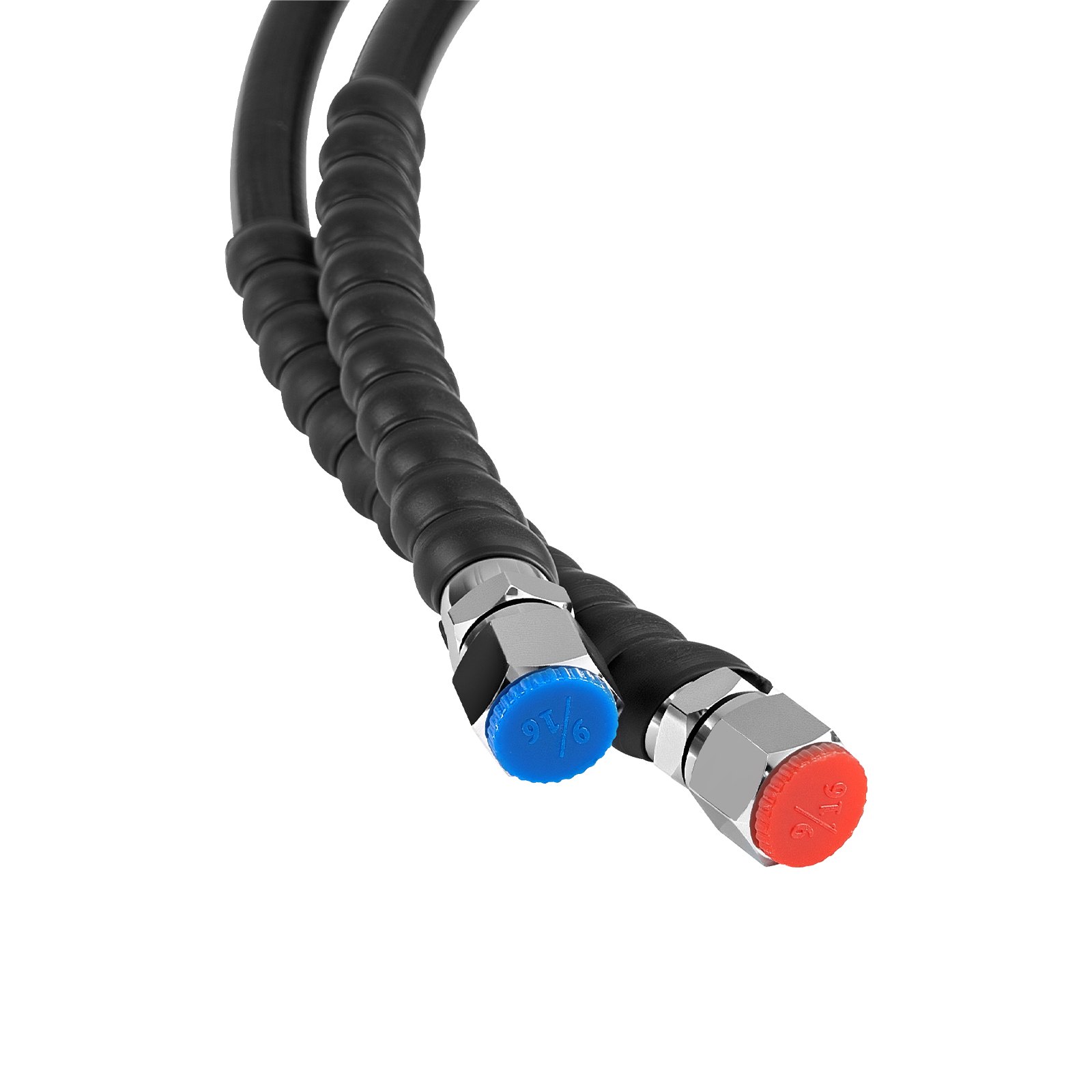 VEVOR Kit di Sterzo Idraulico 200 CV Sistema di Sterzo Idraulico per Barche con Pompa del Timone da 1000 PSI, Cilindro di Bloccaggio Bidirezionale Tubi Flessibili per Stazione Singola