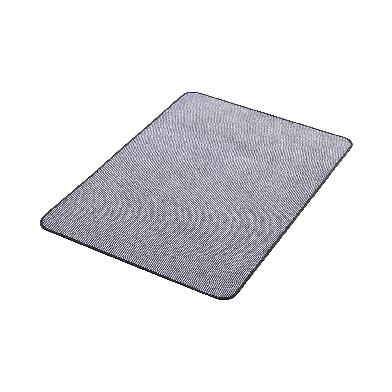 VEVOR Chair Mat, 915 x 1225 mm Office Chair Mat for Hard Floors, Floor Protector for Rolling Chairs, Corduroy Surface, Non-Slip & Easy to Clean, Smooth Glide Under Desk Rug for Home Office (Grey)
