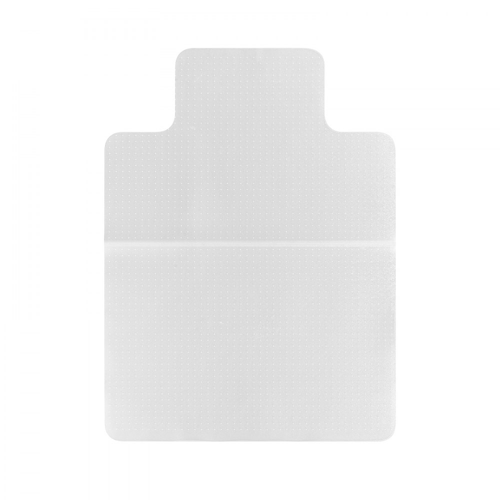 VEVOR Tappetino per Sedia con Bordo 1230 x 914 mm Tappeto Sedia Ufficio per Pavimenti in Moquette a Pelo Corto, Tappeto Protettivo Trasparente per Pavimenti in Plastica con Borchie, Facile da Pulire