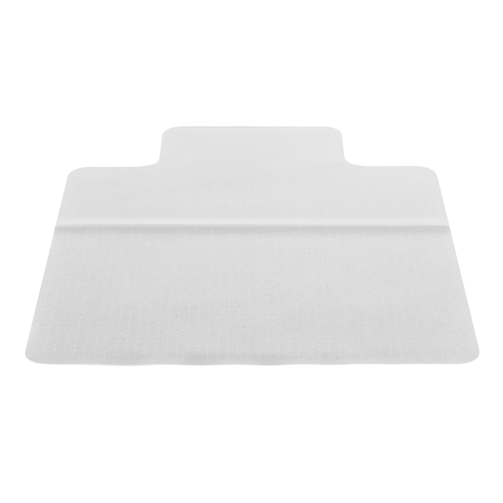 VEVOR Tappetino per Sedia con Bordo 1230 x 914 mm Tappeto Sedia Ufficio per Pavimenti in Moquette a Pelo Corto, Tappeto Protettivo Trasparente per Pavimenti in Plastica con Borchie, Facile da Pulire