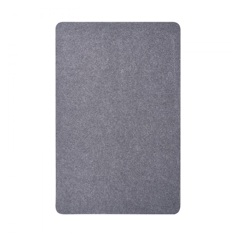 VEVOR Chair Mat, 897 x 1396 mm Office Chair Mat for Hard Floors, Floor Protector for Rolling Chairs, Polyester Surface, Non-Slip & Easy to Clean, Smooth Glide Under Desk Rug for Home Office (Dark Grey)