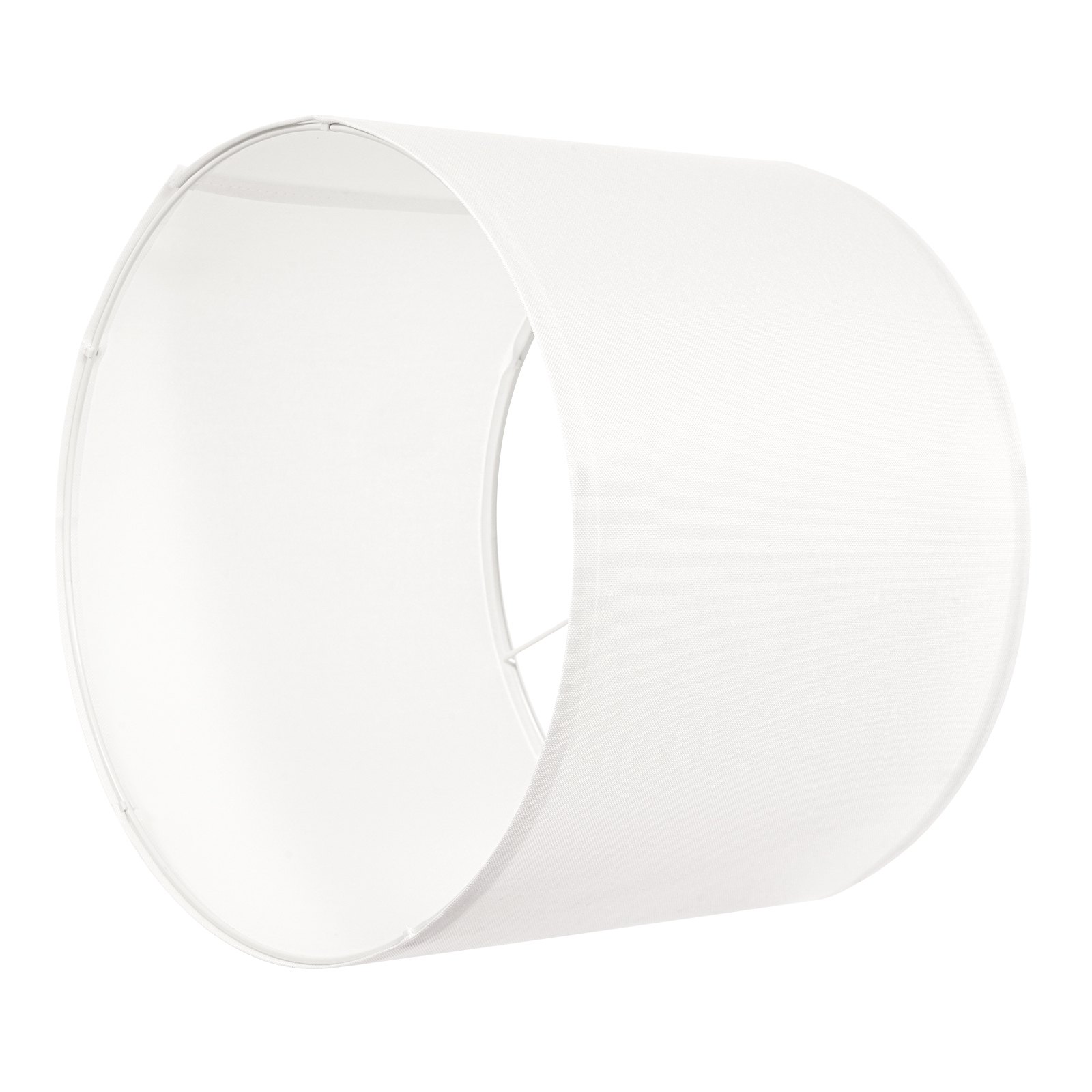 VEVOR Paralume a Tamburo 330 x 330 x 250 mm Dimensioni Medio, Paralume di Ricambio per Lampade da Tavolo, Lampada da Terra Lampadina a Sospensione, Copri Lampadine 2 Pezzi, Lino Bianco Sporco