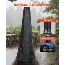 VEVOR Braciere a Legna da Esterno 508 mm Camino in Metallo per Giardino Cortile