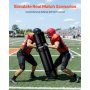VEVOR Manichino da Placcaggio Resistenti per Calcio 1200 mm 1 Pezzo Non Riempito