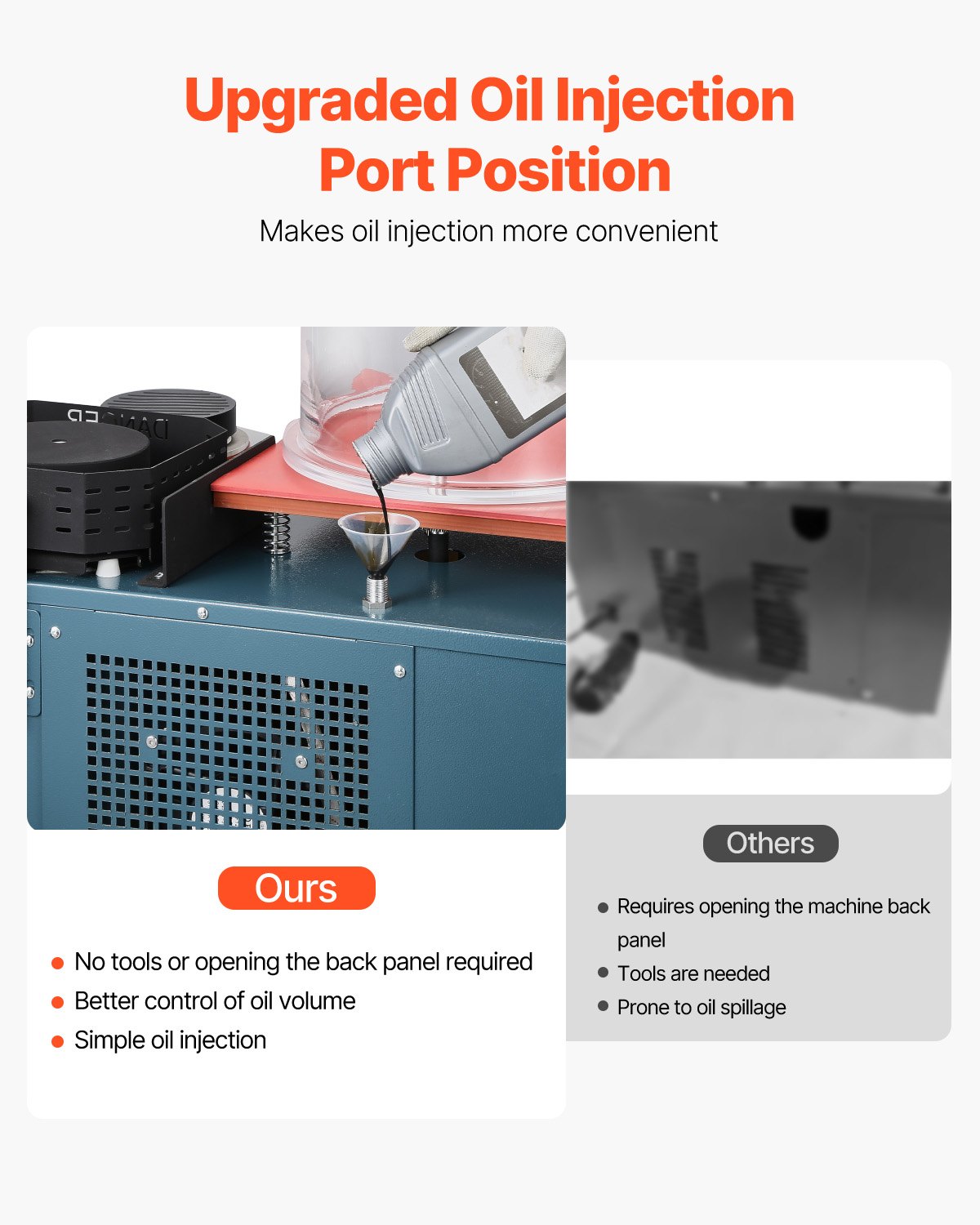 VEVOR 2L Vacuum Embedding Casting Machine with Melting Furnace & Convenient Oil Injection Port, Metal Jewelry Casting Tool, Vacuum Casting Machine for Casting Jewelry and Melting Scrap Silver, Gold, and Copper