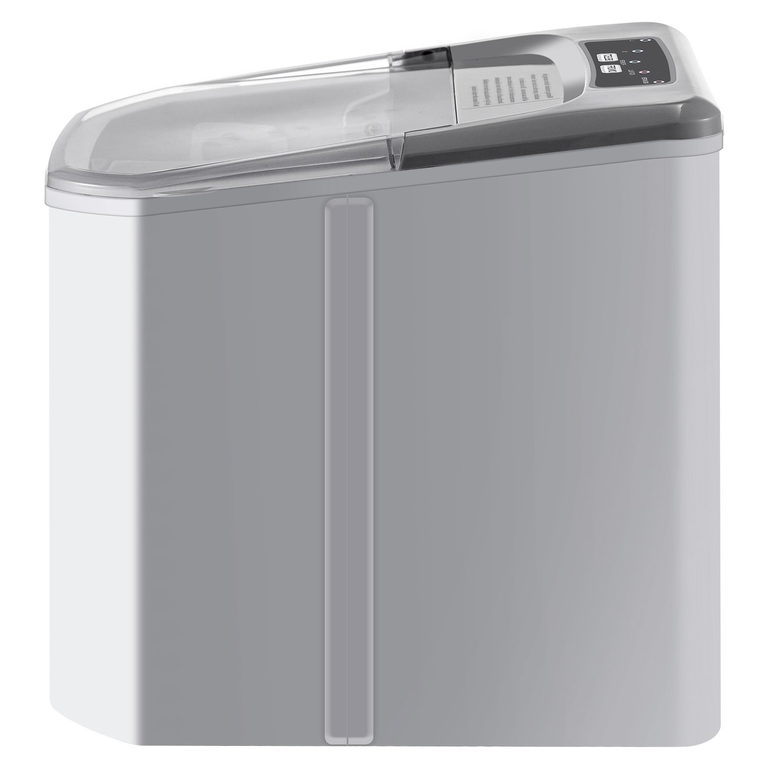 Macchina Per Ghiaccio 12kg Per 24 Ore Ice Maker Acciaio Inossidabile 220v