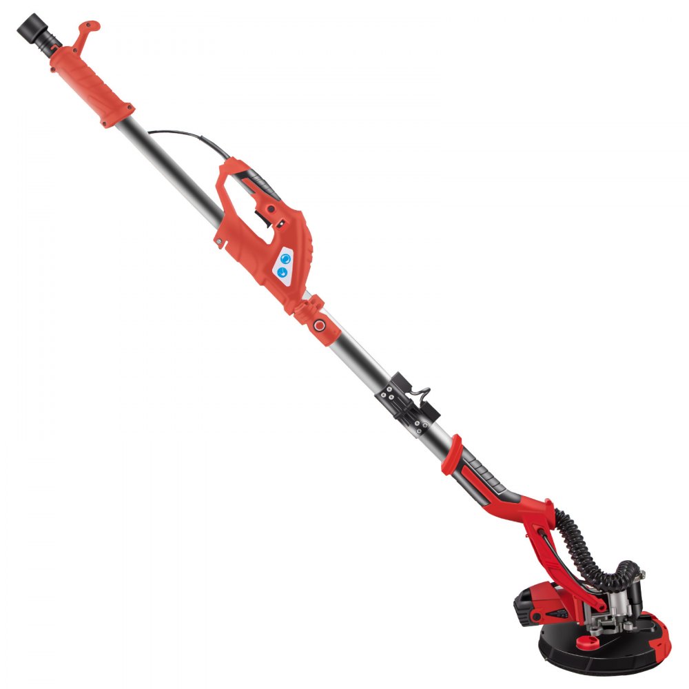 Vevor Levigatrice Murale Telescopica Per Cartongesso 850w Rpm 1750 Giri/min