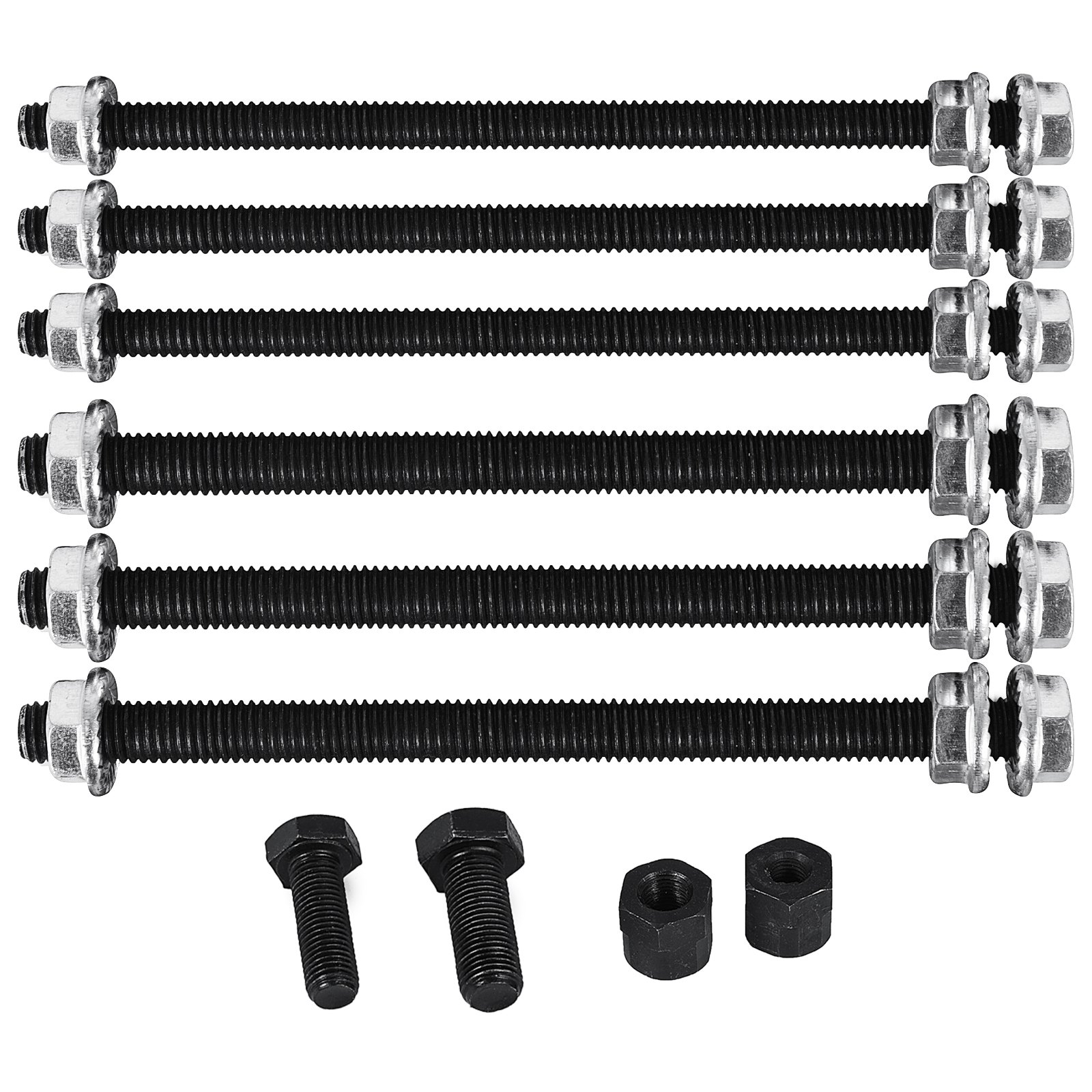 VEVOR Set di Estrattori 1,85 kg per Separatori di Cuscinetti Valvola di Ventilazione del Basamento da 6 mm Set di Estrattori per Cuscinetti da 28 x 22 x 15 cm