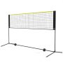 VEVOR Set Rete da Badminton Tennis Set Rete Portatile Pallavolo Esterno 302cm