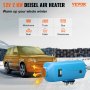 VEVOR 12V 2KW Riscaldatore Diesel Riscaldatore d'aria diesel PLANAR  per Camion Auto Camper Bus Barca CAN Blu