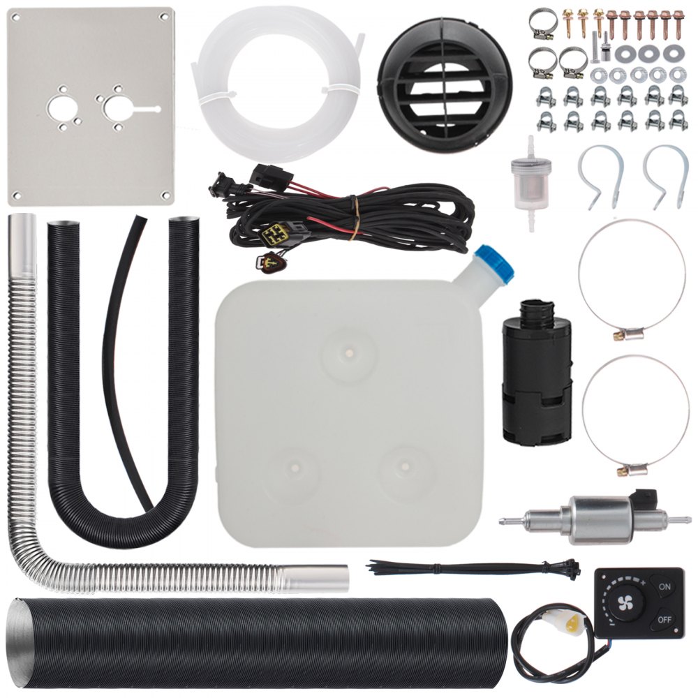 12v 3000w Diesel Air Heater -40℃~+20℃ Installare Facilmente Switch Riscaldatore