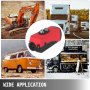 12v 3000w Diesel Air Heater -40℃~+20℃ Installare Facilmente Switch Riscaldatore