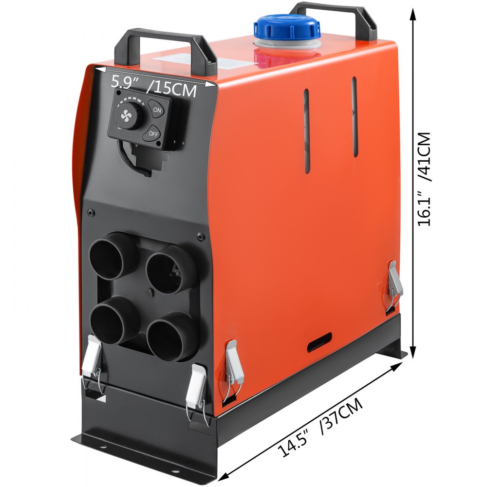 Air Heater Diesel 5 Kw All In 1 4 Buchi Riscaldamento Da Parcheggio Tranquillo