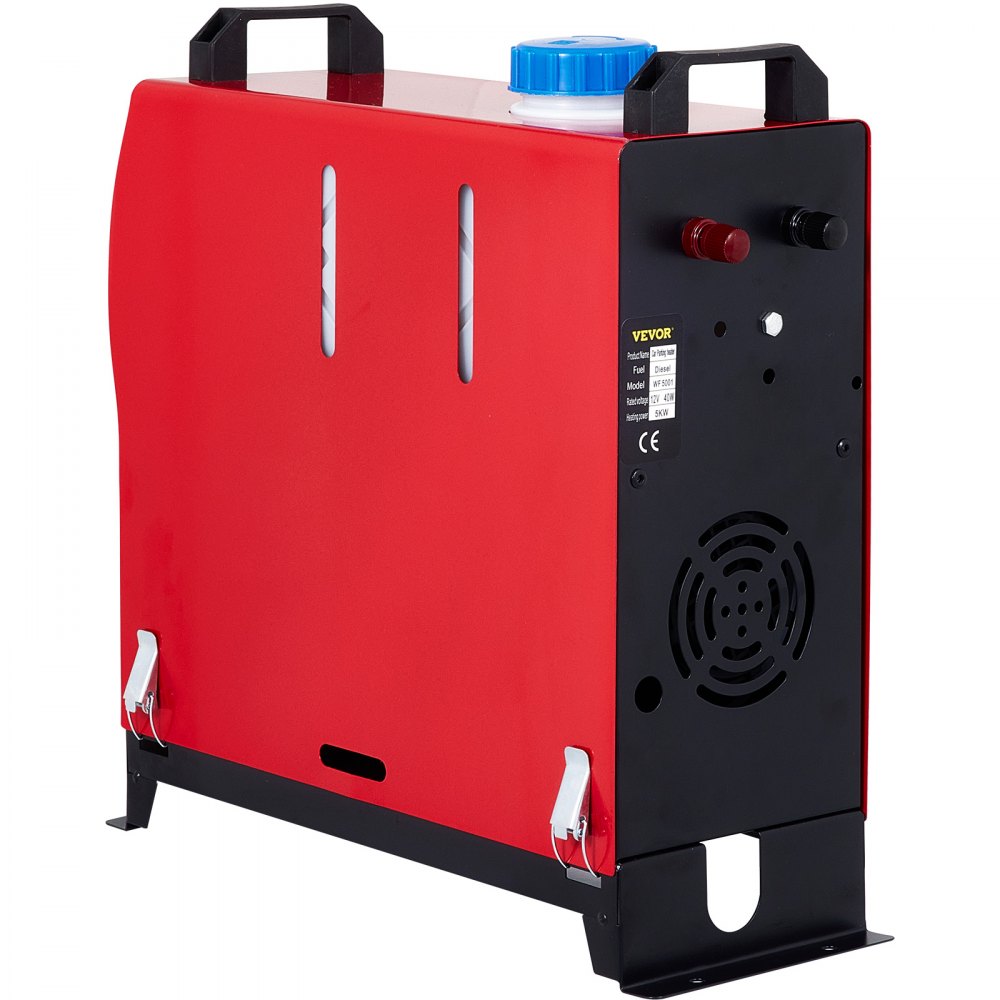VEVOR Carburante Gasolio Riscaldatore d'aria Diesel 5KW con un Design Compatto 12V 5KW per Autocarri Barche Autobus Camper con Interruttore Digitale