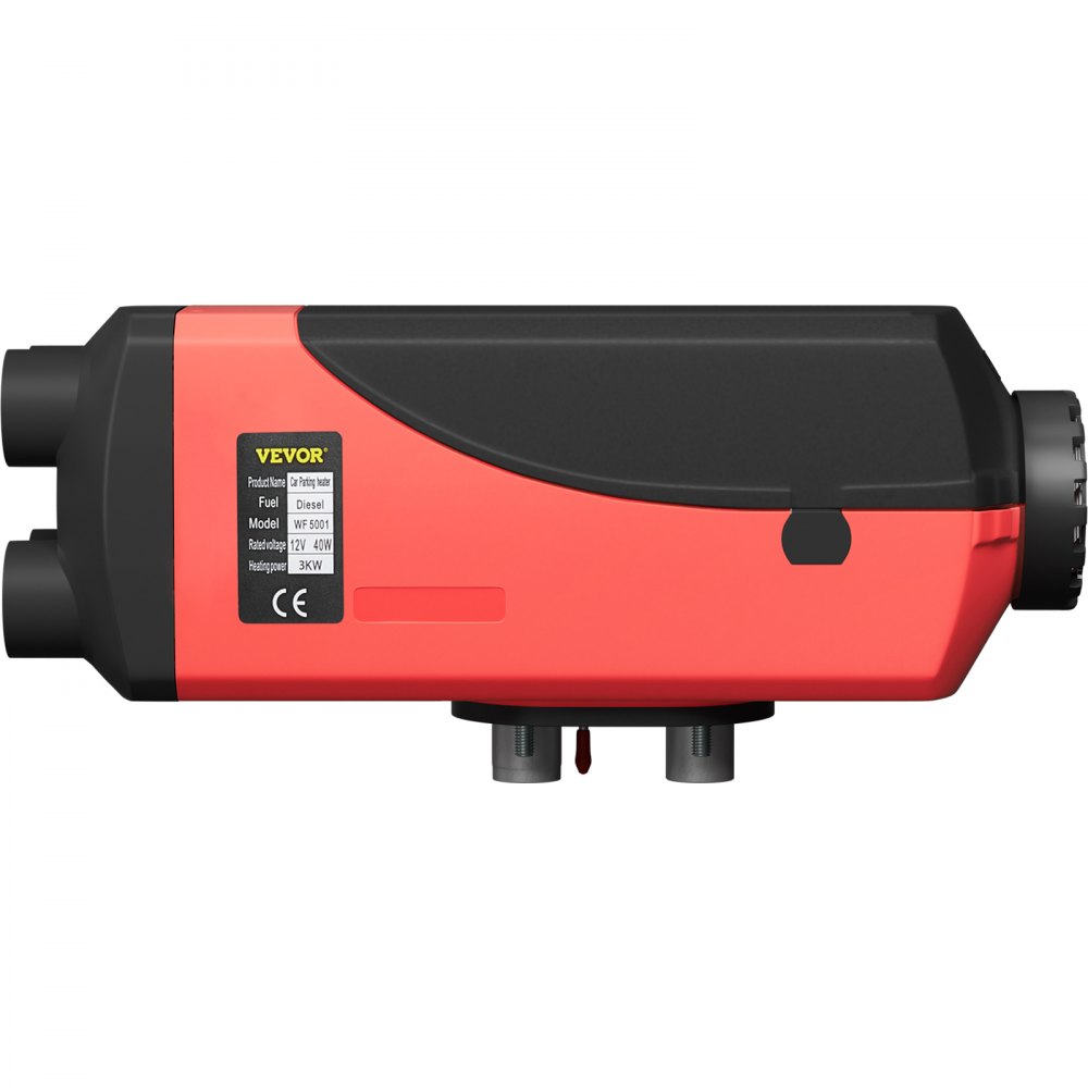 VEVOR Riscaldatore d'Aria Diesel con Silenziatore, WF5001 8KW 12V Riscaldatore di Parcheggio per Il Riscaldamento della Cabina di Vari Veicoli Diesel, Come Automobili, Camper, Autobus, Furgoni, Camion