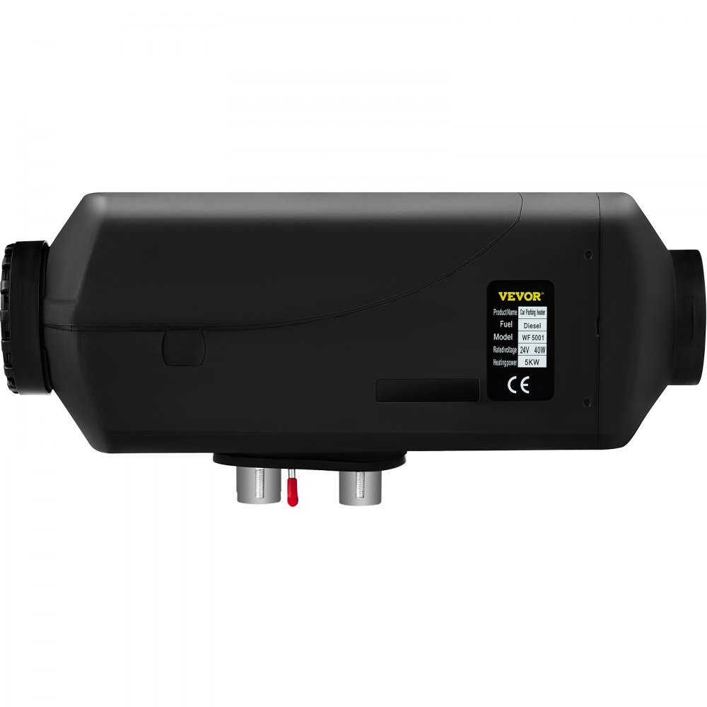 VEVOR Carburante Gasolio Riscaldatore ad Aria Diesel 5KW 24V Riscaldamento da Parcheggio con Interruttore Lcd Termostato Serbatoio Silenziatore