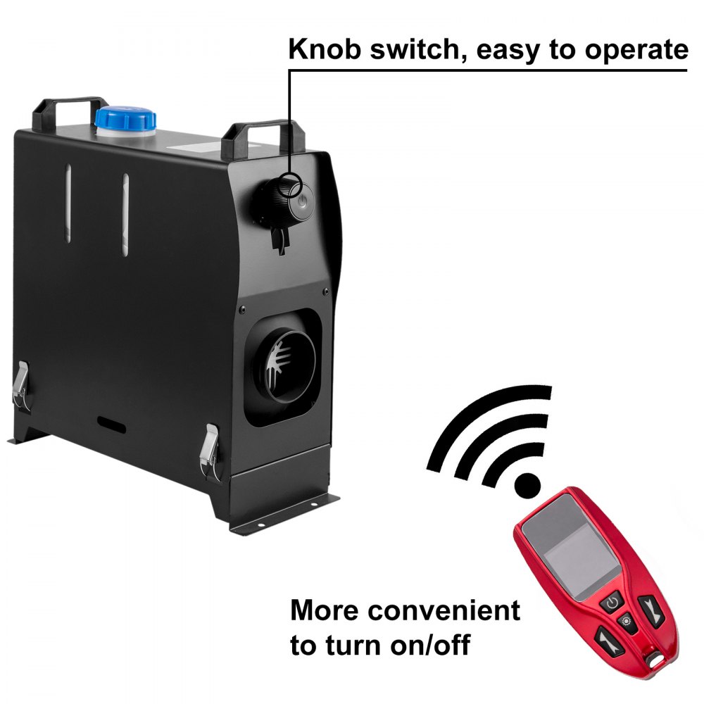Vevor Air Heater Diesel 12v 5kw Riscaldamento Parcheggio Per Camion All In One