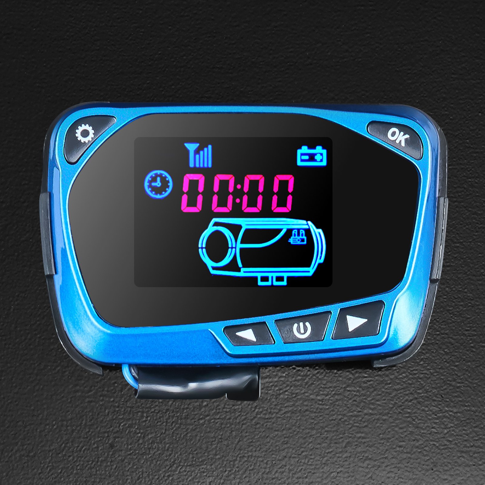 VEVOR Riscaldatore ad Aria Diesel 12V, Riscaldatore di Parcheggio, Riscaldatore per Camion 8KW All in One Interruttore Schermo LCD, Riscaldamento da Parcheggio, Air Heater Diesel 12V 8KW