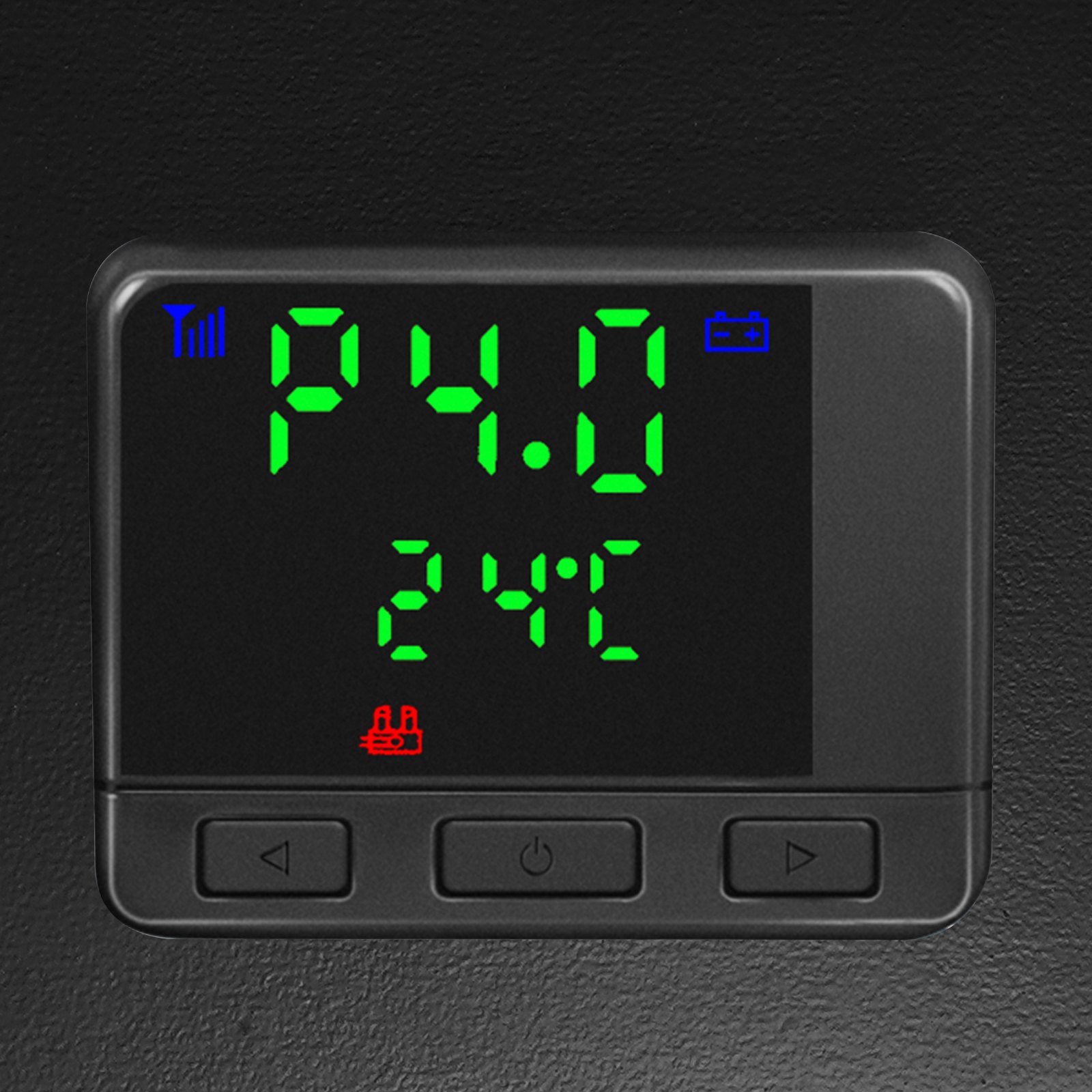 VEVOR Riscaldatore ad Aria Diesel, 8KW 12V Riscaldamento da Parcheggio Aria Diesel All in One con Interruttore LCD Nero con Uscita d'Aria Singola, Kit Riscaldatore per Camion Barca Autobus Roulotte