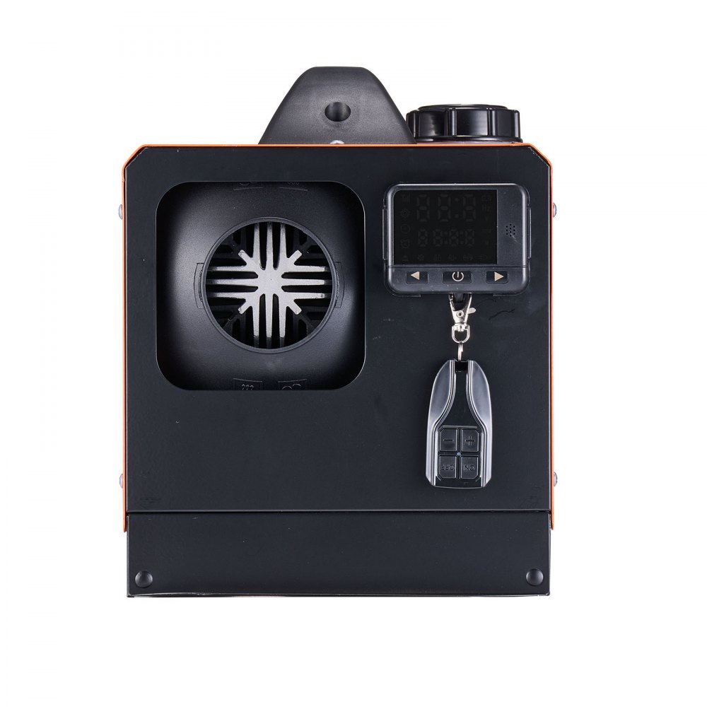 VEVOR Riscaldatore d'Aria Diesel, 12-24V 8KW, Riscaldamento Rapido con Telecomando e Display Digitale Quadrato, Serbatoio del Carburante da 10 L, Silenzioso, Annuncio Vocale, per Camper, Camion