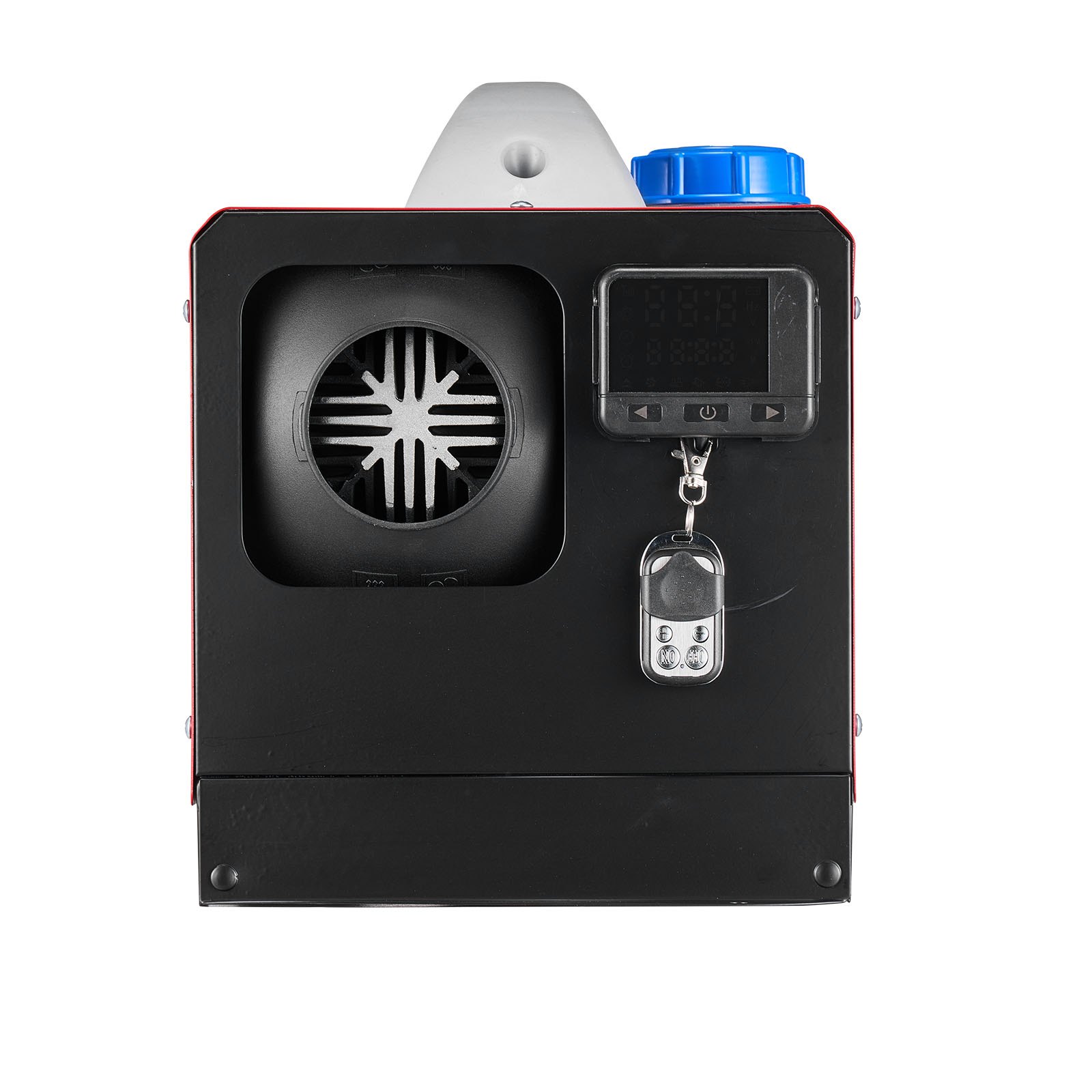 VEVOR Riscaldatore d'Aria Diesel, 12-24V 8KW, Riscaldamento Rapido con Telecomando e Interruttore LCD Nero, Silenzioso, Annuncio Vocale, Funzione di Preriscaldamento per Camper, Camion