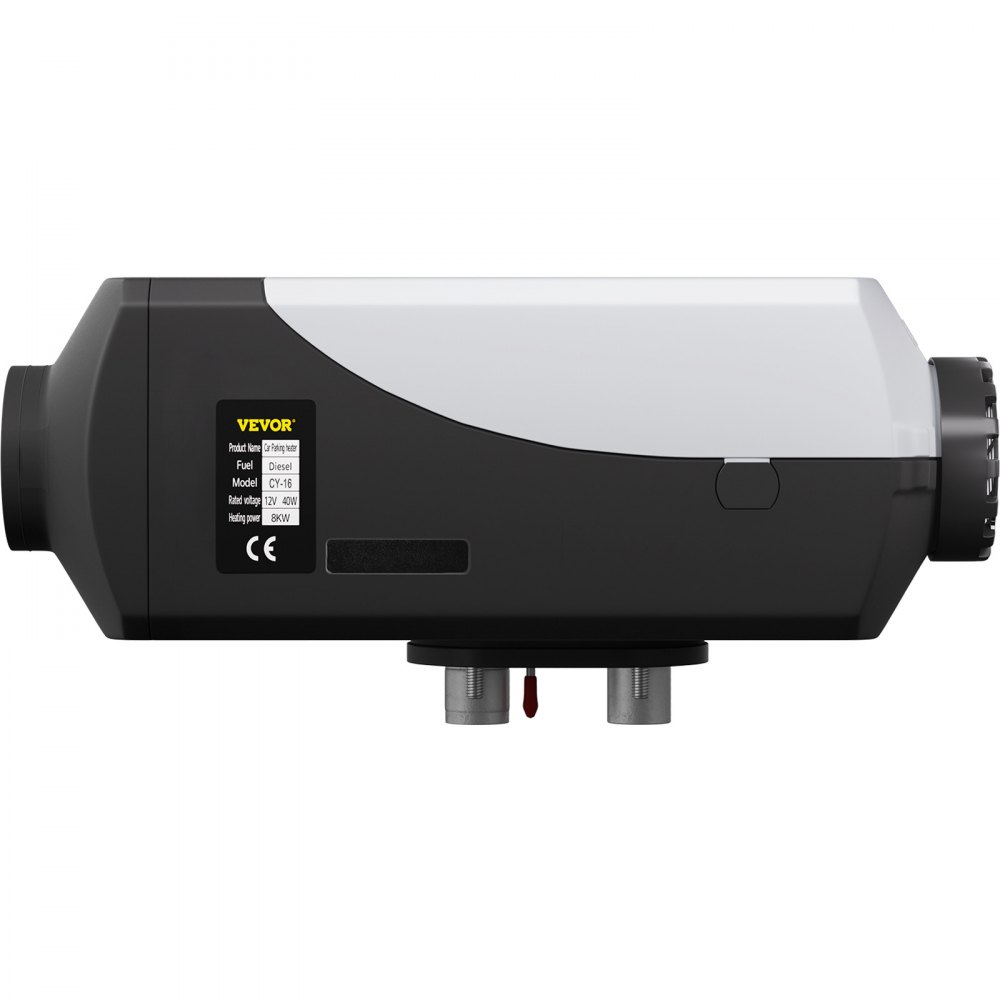 VEVOR Carburante Gasolio Riscaldatore ad aria diesel con termostato Lcd e silenziatore Dc riscaldatore diesel del parco kit completo di riscaldamento