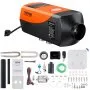 VEVOR Riscaldatore d'Aria Diesel per Auto Camper Camion RV 12&24V 2KW Temperatura Regolabile 8℃ -36℃ Controllo Remoto, Riscaldatore da Parcheggio per Auto Consumo di Carburante 0,16-0,26L/h BTU 10-15m²