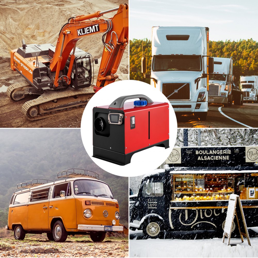 Vevor Riscaldamento Da Parcheggio Aria Diesel Per Camion 2kw Con Lcd Telecomando