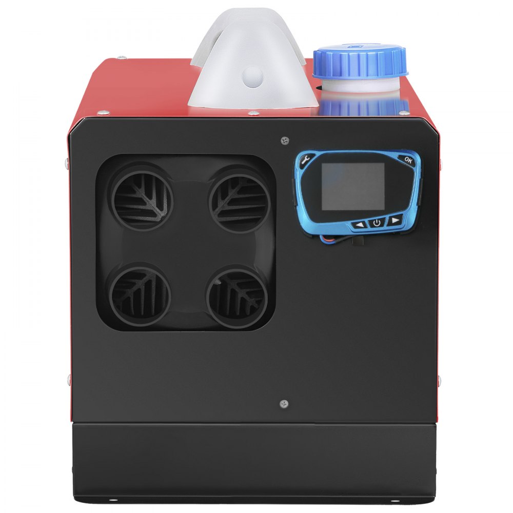 VEVOR Carburante Gasolio Riscaldatore ad Aria Diesel 5KW Riscaldamento da Parcheggio 12V Mini Riscaldatore con 4 Prese d'aria Riscaldatore Diesel
