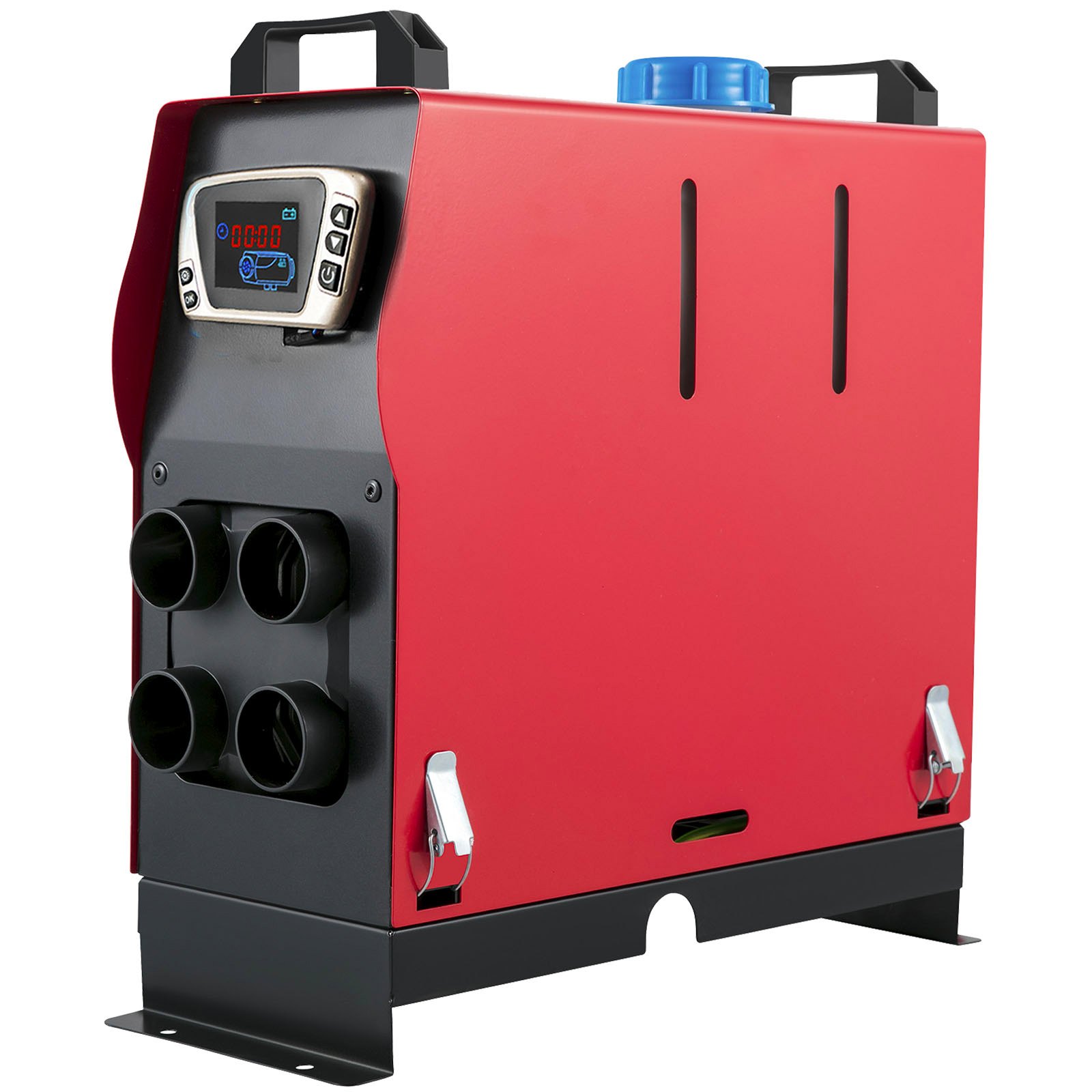 VEVOR Carburante Gasolio 12 V 5KW Riscaldatore Diesel Riscaldatore Diesel per Camion Camper con Interruttore Lcd e 4 Prese d'aria