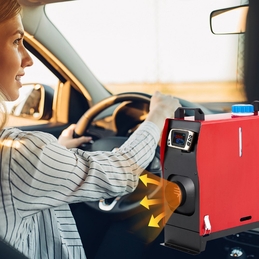 VEVOR Carburante Gasolio 12V 5kw Riscaldatore Diesel Riscaldatore di Carburante Diesel 5KW Riscaldatore d'aria Diesel Telecomando e Silenziatore