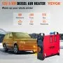 VEVOR 8KW Riscaldatore d’aria Diesel Riscaldatore 12V 8KW di Combustibile Riscaldamento Autonomo Riscaldatore Diesel Auto Riscaldatore di Parcheggio Diesel Interruttore di Uscita Aria