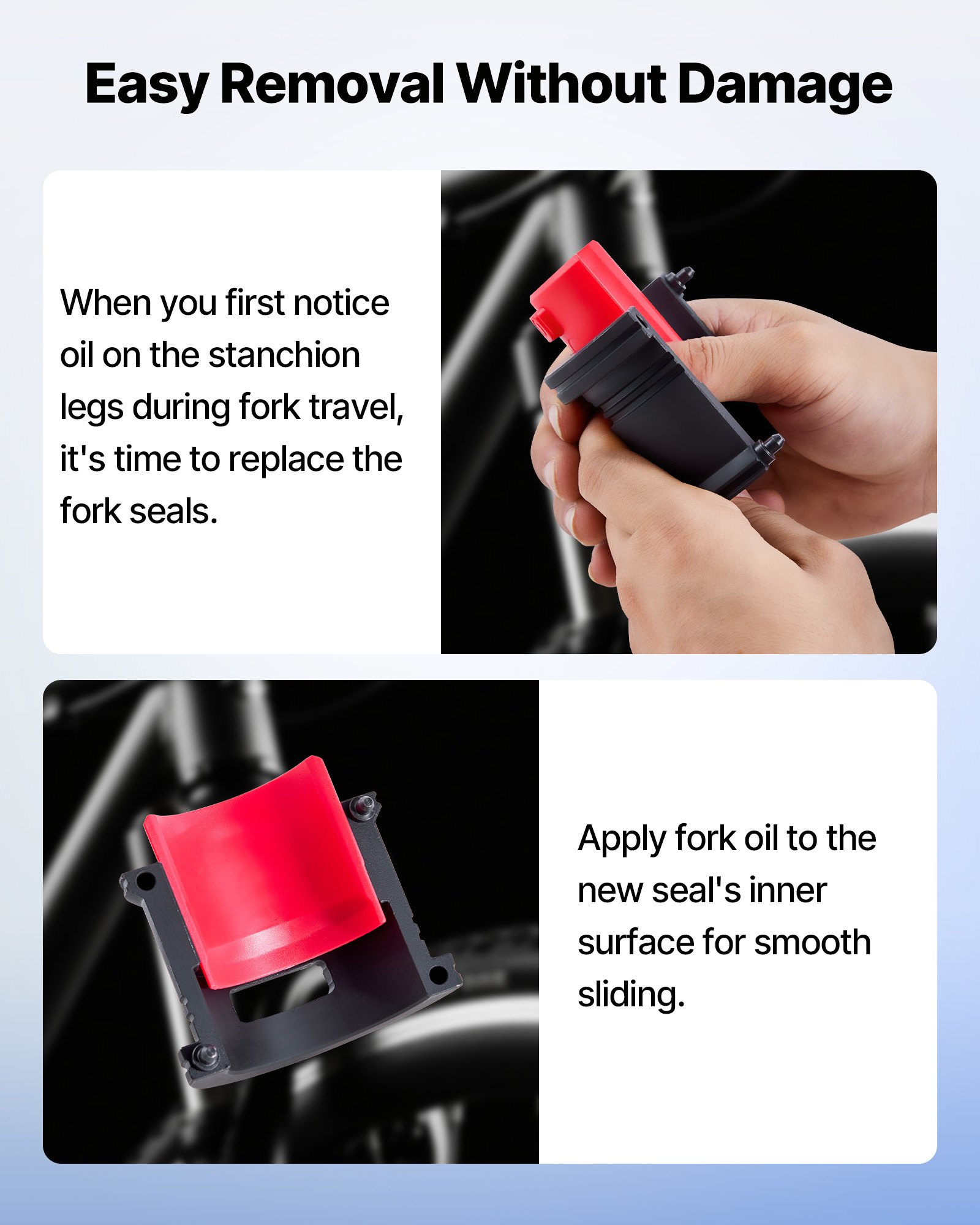 VEVOR Kit Pressa per Cuscinetti, 14 Pezzi, per Guarnizioni dei Cuscinetti con Boccole e Adattatori, per l'Installazione e la Rimozione delle Guarnizioni in Acciaio al Carbonio con Custodia