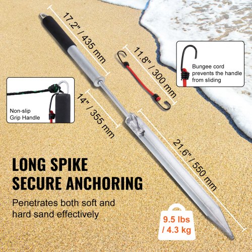 Hanabitx Pinza per per Kayak, Impugnatura per Ancoraggio per Kayak con Paracord e Moschettone per Ancorare Galleggiante, Canoa, Barca per la Pesca in Barca