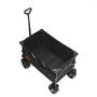 VEVOR carretto 855 x 500 x 1070 mm passeggino in tessuto Oxford 600D con rivestimento in PVC carrello da spiaggia capacità di stoccaggio 113 L capacità di carico massimo 113 kg carrello da trasporto